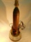 Trench Art Table Lamp Made of Bullets and Artillery Shell