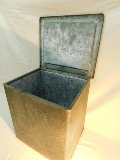Vintage Galvanized Milk Box