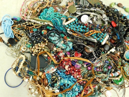 Bulk Costume Jewelry - Approx. 10# #3