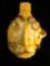 Studio Art Pottery Face Jug - Signed Huntley - 1992 - 