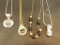 Sterling Silver - 4 Necklaces - 32.0 Grams Total Weight