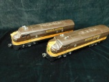 Lionel #6-8580 Illinois Central F-3 Powered and Dummy Units Locomotive - O Gauge