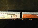 Lionel #6-16264 and 6-19926 Red Wing Shoes Boxcar and 