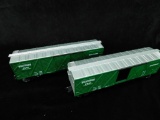 Model Train Boxcars - O Gauge - Southern Stock #86 - 2 Pieces