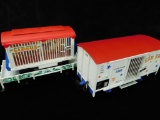 LGB G Gauge #41380 and 4036 Circus Train Cars 2 Pieces