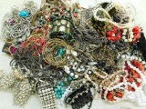 Bulk Lot of Costume Jewelry Approx. 10# #9