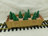 New Bright - G-Gauge -Christmas Tree Gondola Car