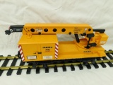 LGB - Lehmann- G-Gauge -#4042 Matra Yellow Construction Crane Car