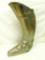 Large Boot Umbrella Stand - Needs Re-Plated