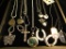 Tray Lot of Misc. Stainless Steel Jewelry