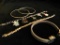 Sterling Silver Bracelet Group - 5 Pieces - 37.0 Grams Total Weight for 4 - 1 is 950 Bears Only