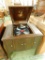 Victor Victrola Record Player - Works plus some records