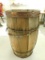 Vintage Wood Nail Keg / Barrel