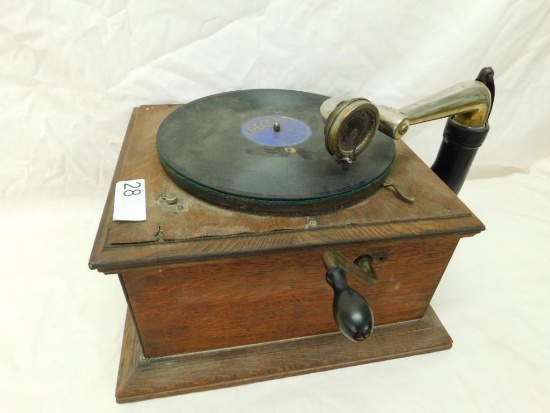 Vintage Table Top Victrola