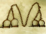 Set Of Metal Shackles