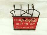 Vintage Coca Cola Shopping Cart Bottle Holder