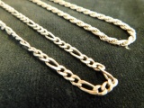 Sterling Silver Necklaces - 41.6 Grams - 2 Pieces - 24