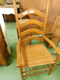 Ladder Back Oak Chair