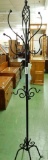 Wrought Iron Coat Rack