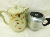 Hall Jewel Tea Coffee Pot with Percolator
