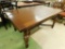 Huntley Oak Jacobian Dining Table with Hide Away Leaves