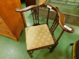 Mahogany Corner Chair