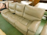 Electric Reclining Leather Sofa Couch
