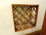 Wall Hung Wine Rack