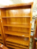 Solid Wood Bookcase - Oak