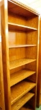 Solid Wood Bookcase - Oak