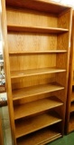 Solid Wood Bookcase - Oak