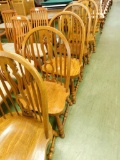 Oak English Windsor Chairs - 1 Arm Chair