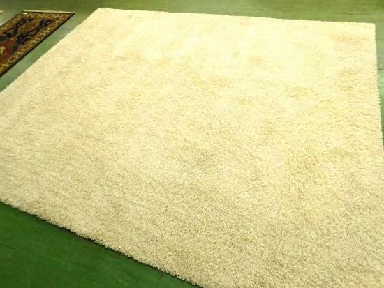 White Shag Rug