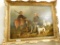 Early Oil on Canvas - Unsigned - Hunt Scene - Ornate Frame