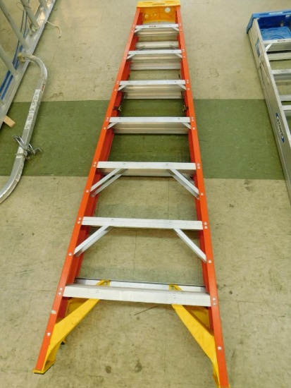 Werner - 8' Fiberglass Folding Ladder