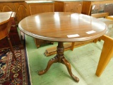 Pedestal Tilt Top Round Table