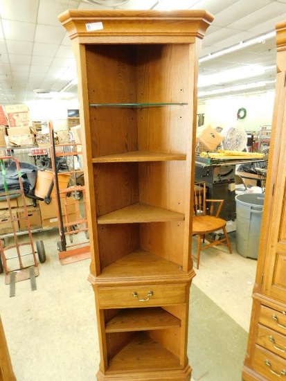 Thomasville - Lighted Corner Cabinet