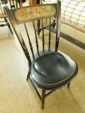 Nichols and Stone Signed - Bicentennial Liberty Edition Painted and Stenciled Chair