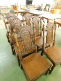 Jacobian Oak Chairs