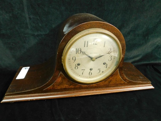 Seth Thomas - Wood Mantel Clock - Westminister Chime - With Key