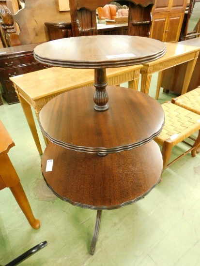 3 Tiered Round Knick Knack Table