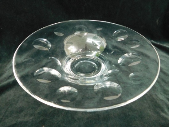 Tiffany and Company Polka-Dot Centerpiece Bowl - 3.75" x 13.75"