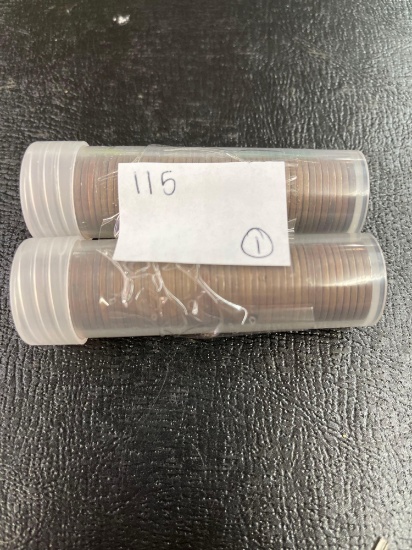 Two Tubes Wheat Pennies