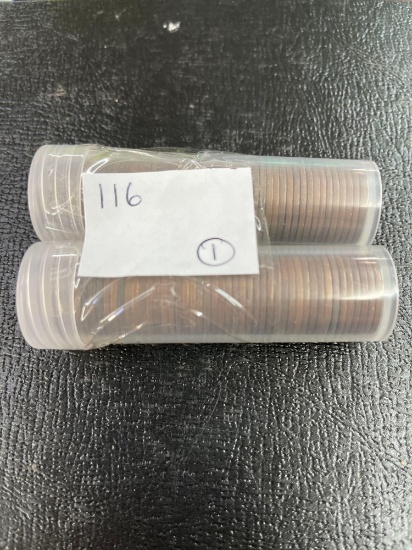 Two Tubes Wheat Pennies