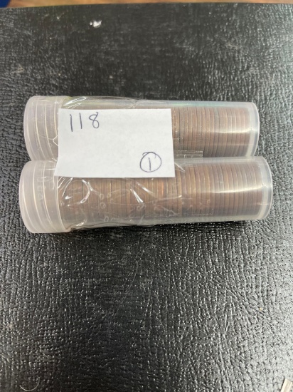 Two Tubes Wheat Pennies