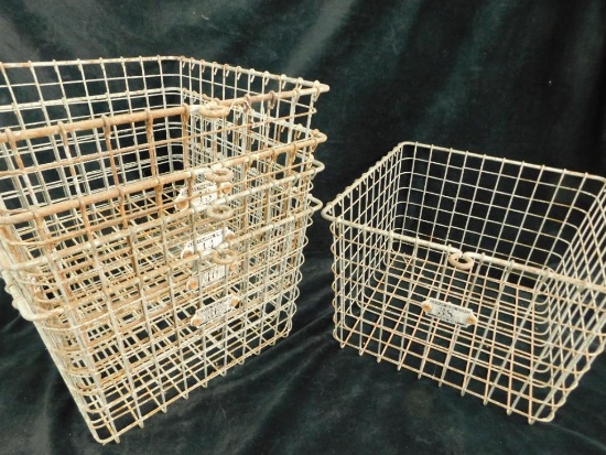 Vintage Wire Baskets