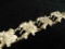 Sterling Silver - Panel Bracelet - Floral - 52.7 Grams