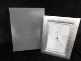 Waterford Crystal Silver Plate Picture Frame - 8