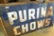 Purina Chows Vintage Advertising Sign - 42.5