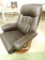 Benchmaster Modern Leather Recliner - 40